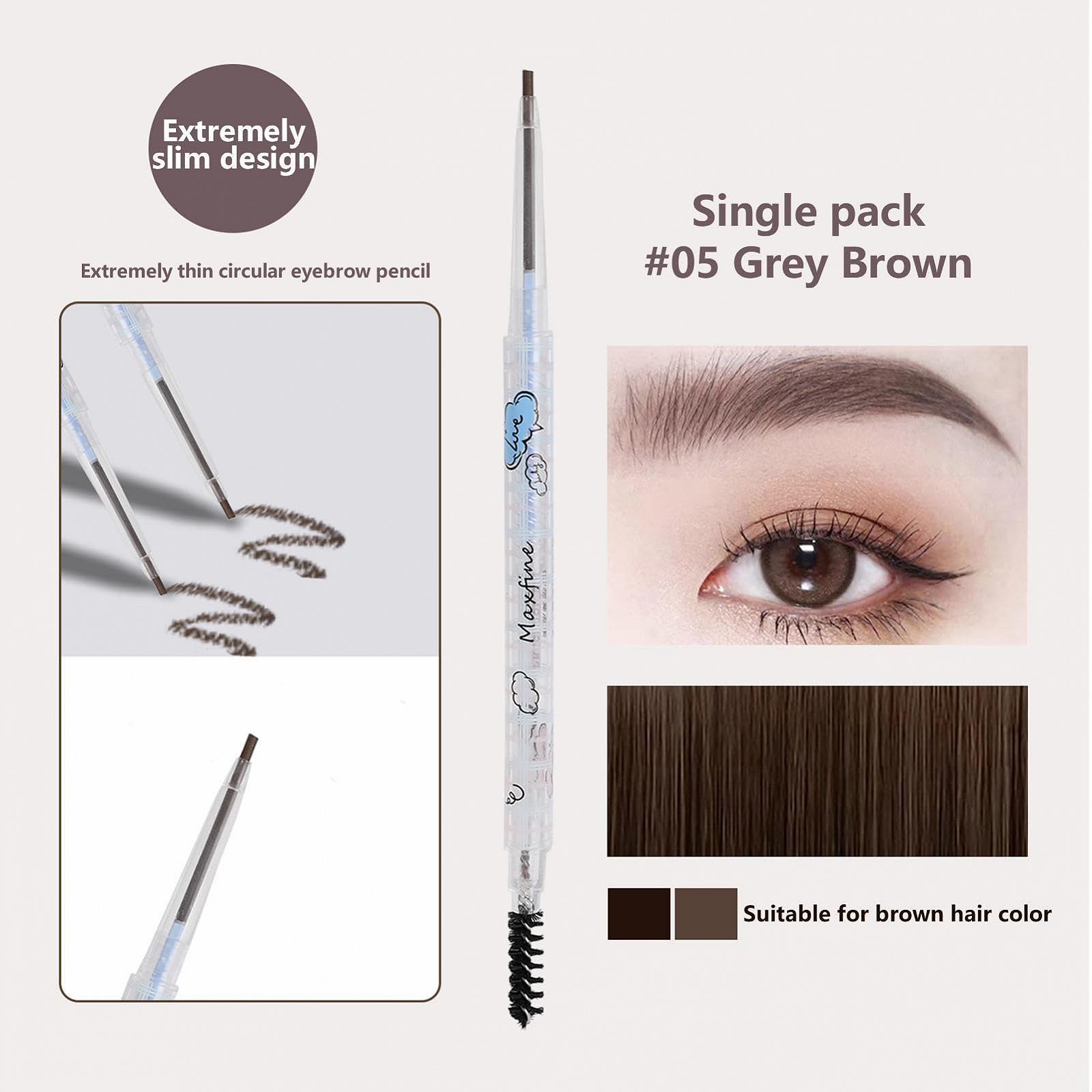 Олівець для брів Waterproof Eyebrow Double Head Design, фото №5