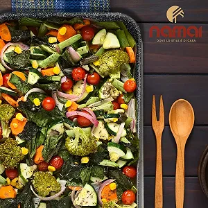 Набір форм для випікання NAMAI TRIS 3 штуки алюмінієві 35 см 30 см 25 см synthetic.ua - Фото 1