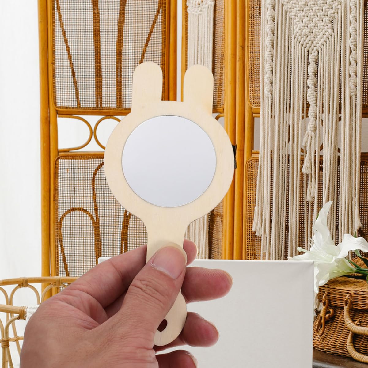 Зеркало Angoily 30 STK Белый Ручное Небольшое Зеркало Незавершенное Мини-Зеркало Одинарное Незавершенное Игрушечное Зеркало Портативное Белый Эмбрион, фото №6 Зеркало Angoily 30 STK Белый Ручное Небольшое Зеркало Незавершенное Мини-Зеркало Одинарное Незавершенное Игрушечное Зеркало Портативное Белый Эмбрион, фото №6