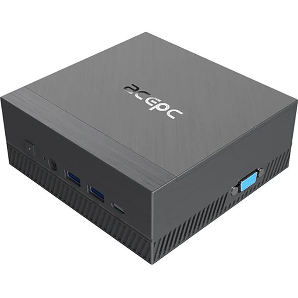Міні-ПК для офісу Acepc PowerBox Lite / Intel Core i7-10810U / RAM 16GB / SSD 256GB / LAN / Wi-Fi / Bluetooth / Windows 11 / Сірий, фото №3