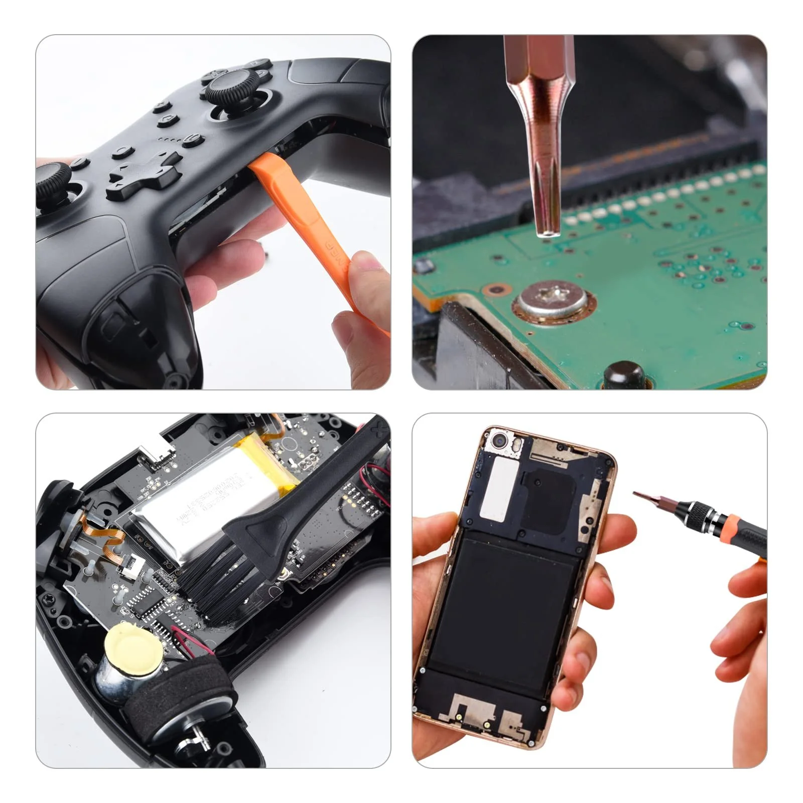 Набір біт Torx ASTARON 10 в 1 T2-T15 з інструментом для відкриття, фото №7