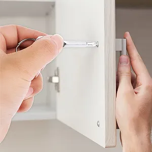 Брелок викрутка Cobee багатоцільова 2 штуки плоска хрестова міні срібний synthetic.ua - Фото 1