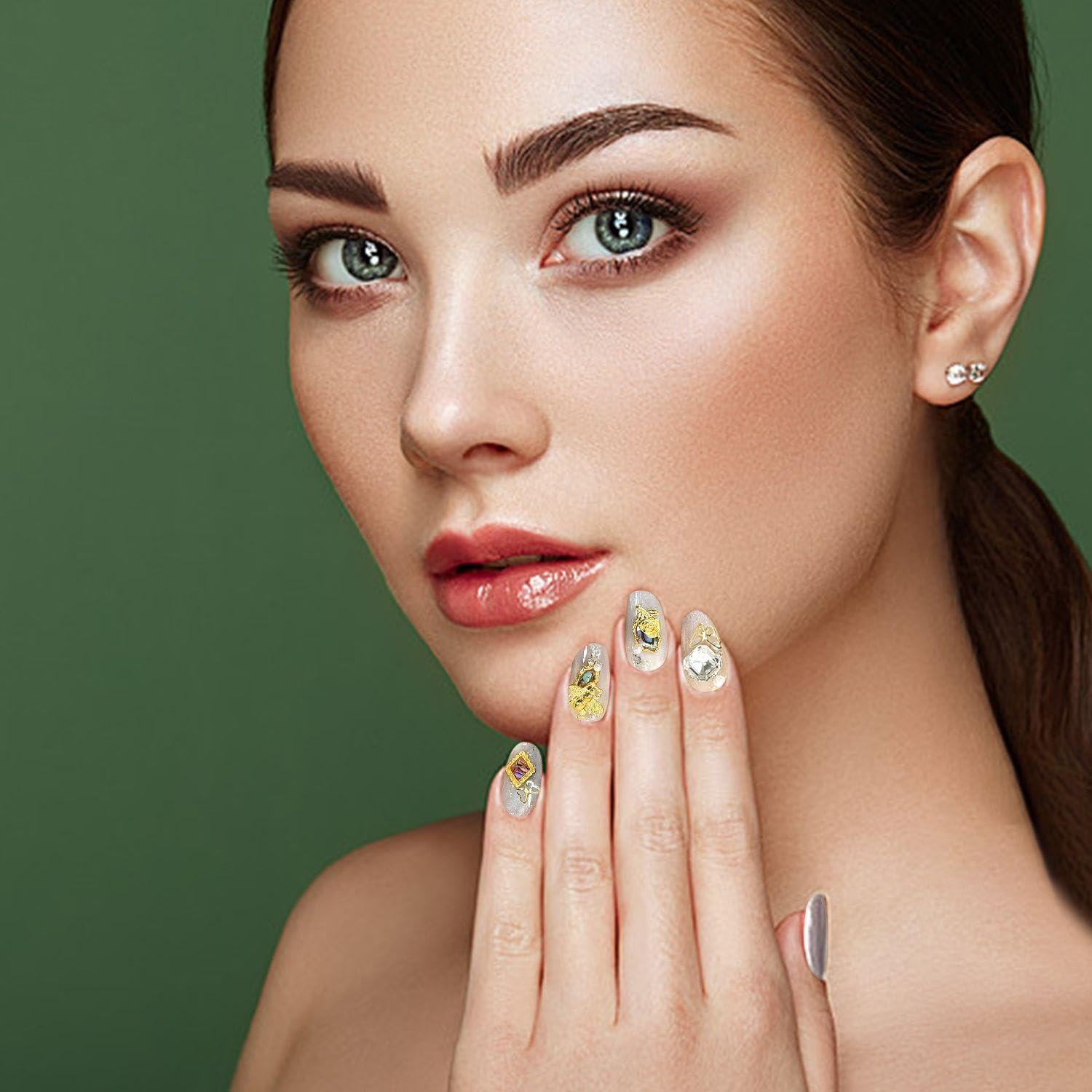 Украшения для ногтей 6 коробок, Креативные 3D аксессуары, Очаровательные и модные, Смешанные с разными стилями, DIY украшения для ногтей, фото №4 Украшения для ногтей 6 коробок, Креативные 3D аксессуары, Очаровательные и модные, Смешанные с разными стилями, DIY украшения для ногтей, фото №4