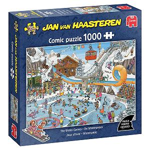Купить Пазл Jan Van Haasteren Winter Games 1000 деталей 100% переработанный картон Jumbo - Фото 1 Пазл Jan Van Haasteren Winter Games 1000 деталей 100% переработанный картон Jumbo - Фото 1