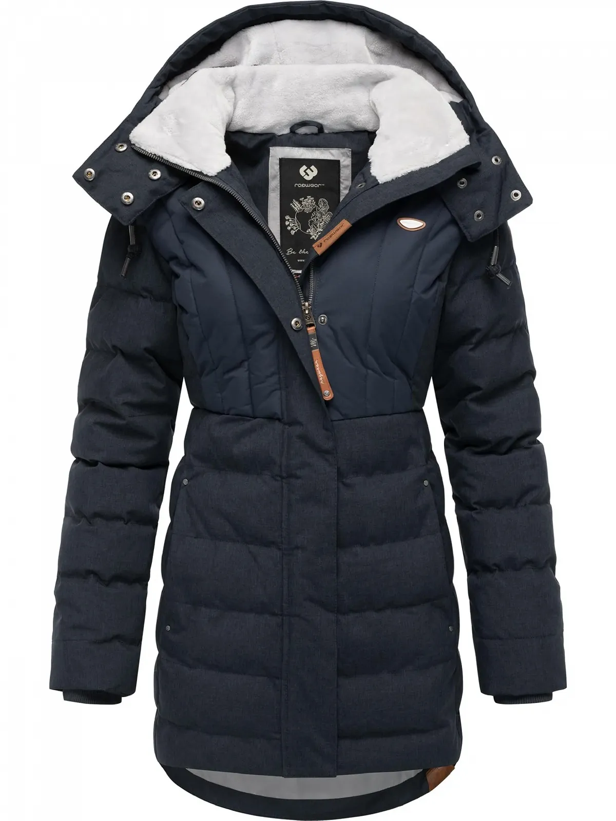 Зимнее пальто Ragwear Ashanta Block Женское Теплое стеганое, фото №1