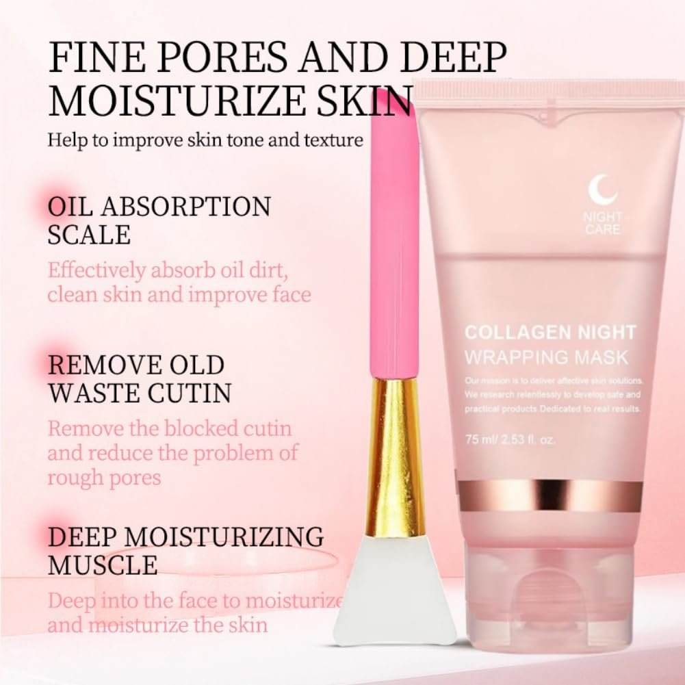 Маска Ночная Collagen, 2 шт, фото №5