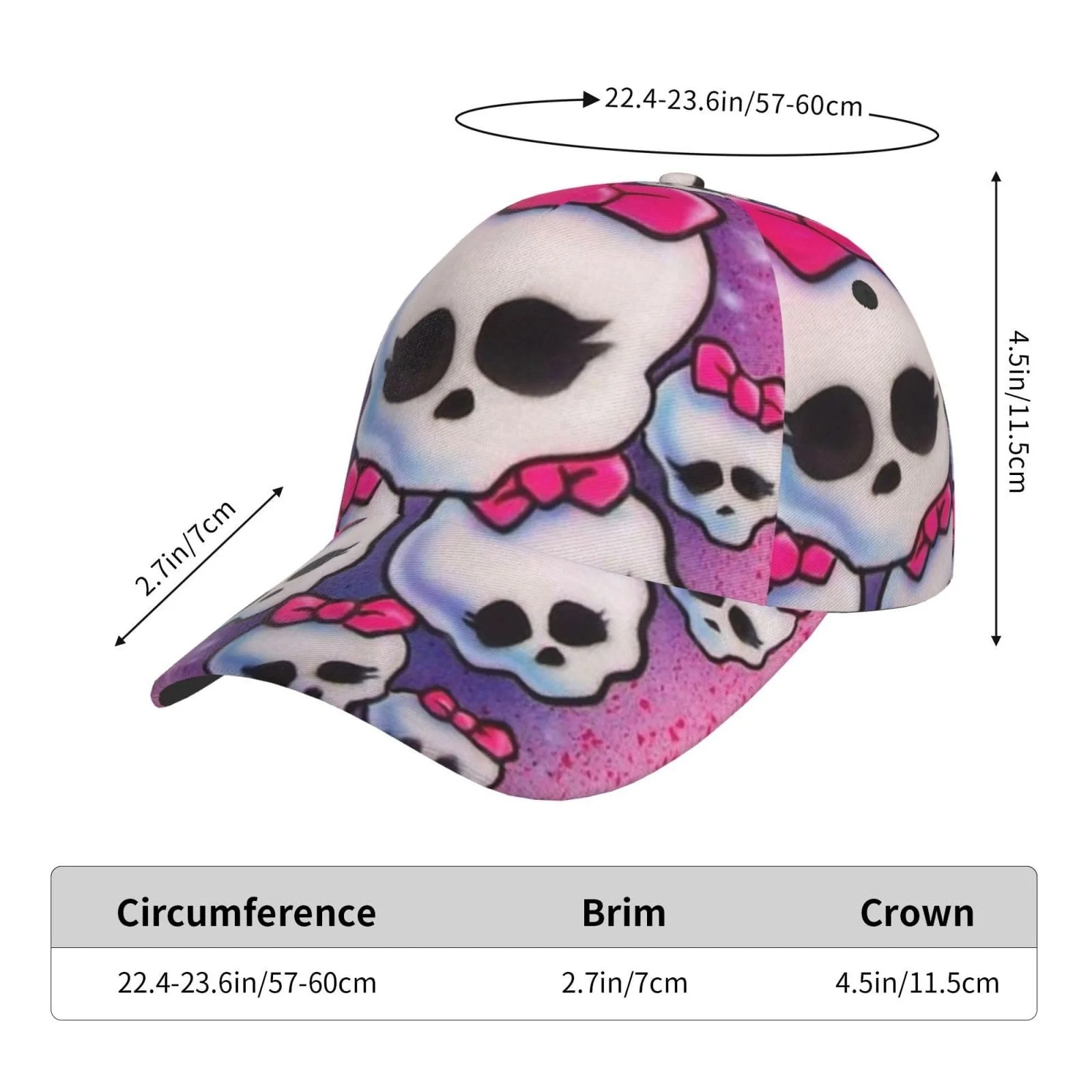 Бейсболка LAMAME с принтом морской звезды и ракушки регулируемая, фото №3