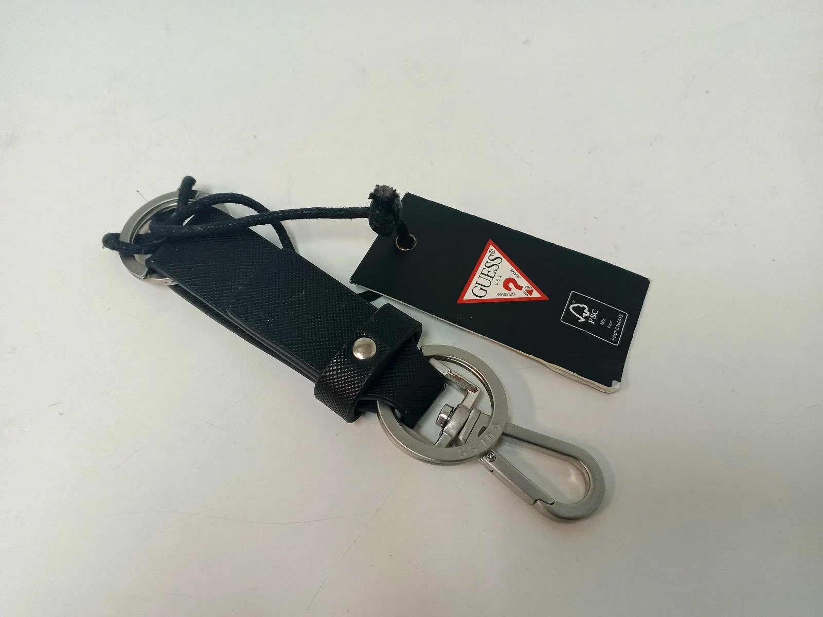Мужской брелок GUESS Certosa Black, фото №2