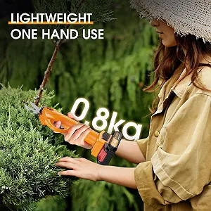 Секатор акумуляторний XIAZIR 30 мм 21 V 2000 mAh з набором змінних лез synthetic.ua - Фото 1