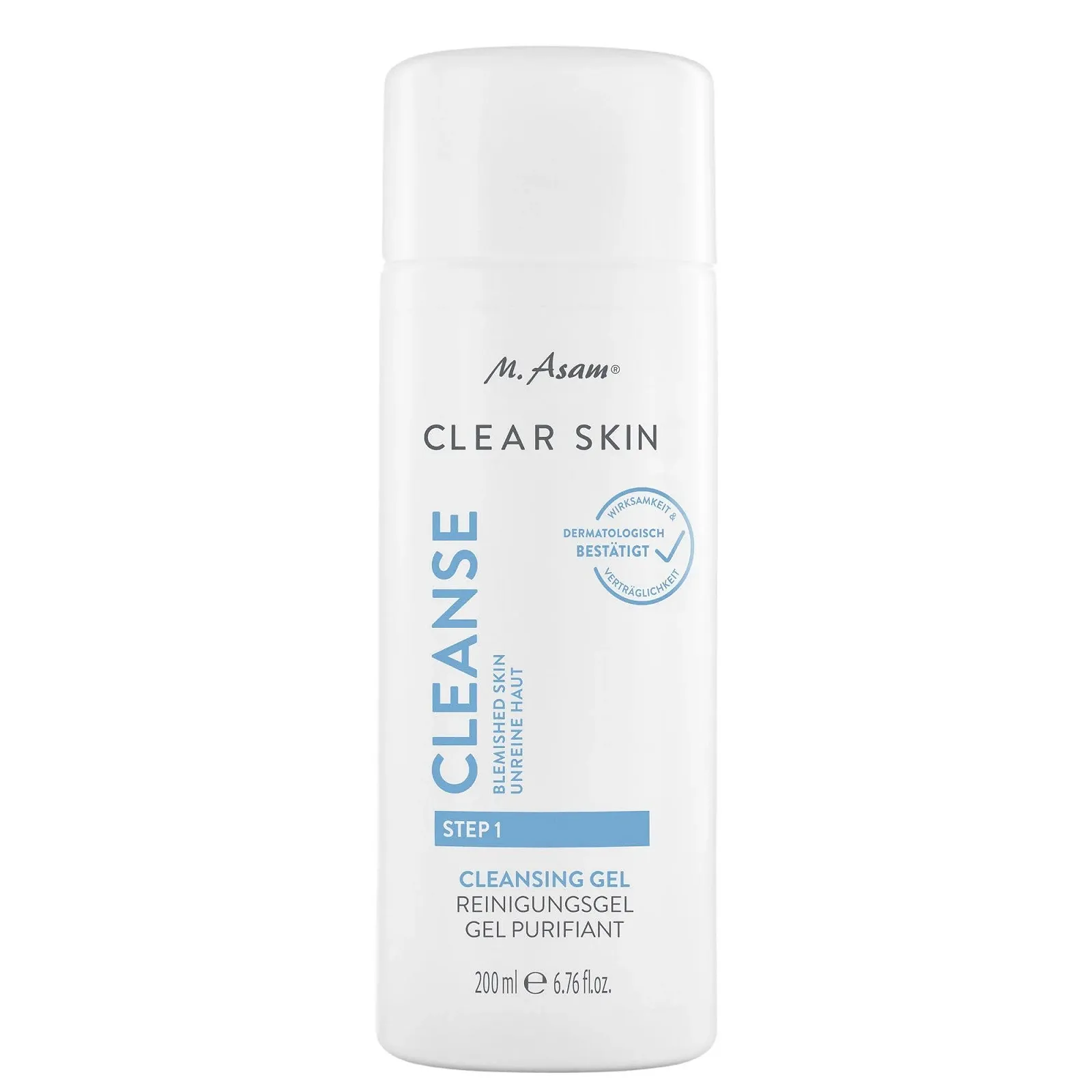 Гель для вмивання M. Asam Clear Skin 200 мл, фото №1