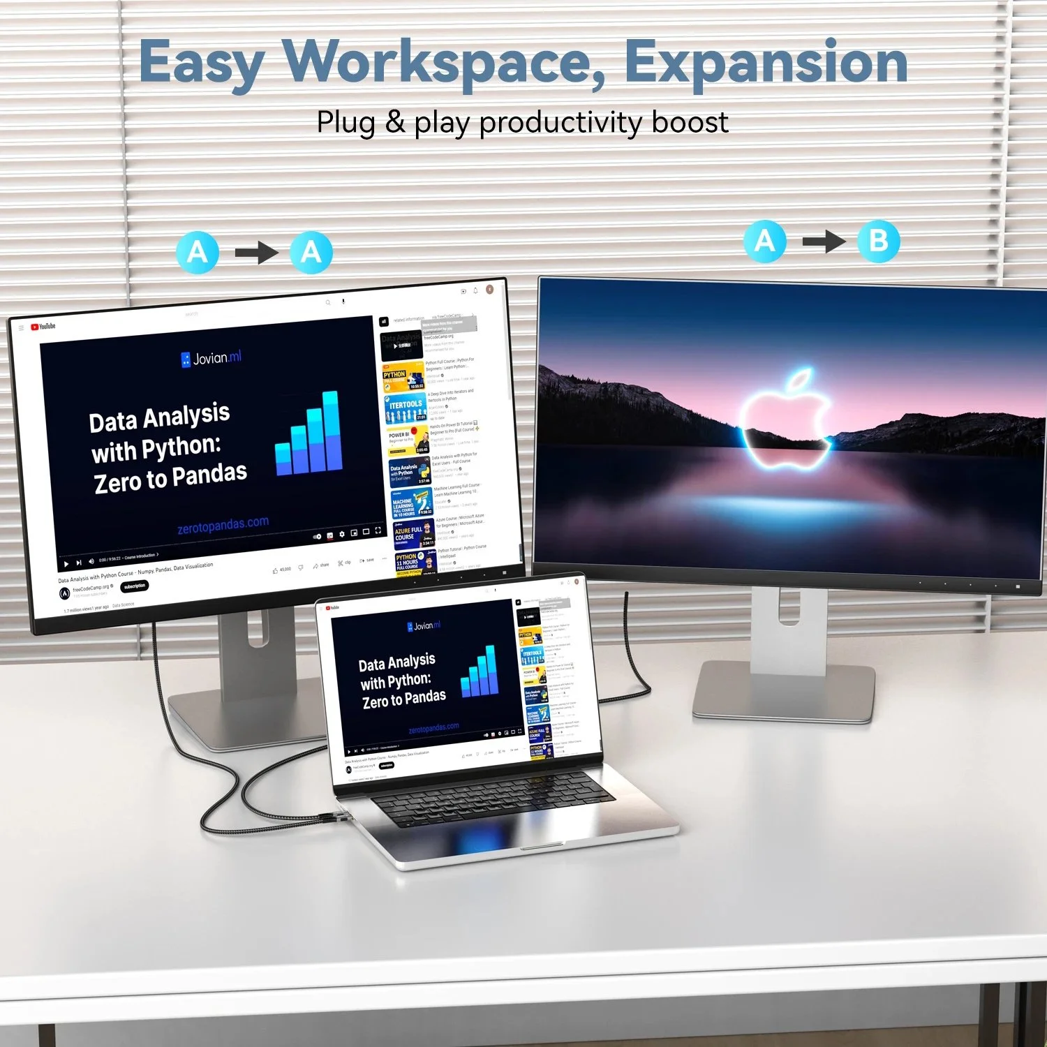Кабель FDBRO переходник USB-C to HDMI v2.1 8K 3m, фото №9