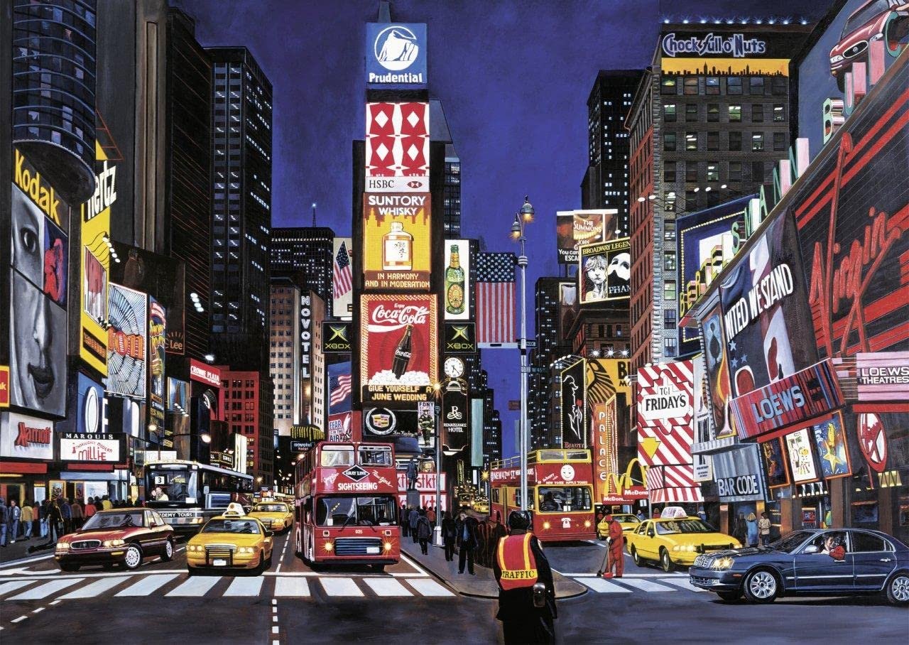 Пазл Ravensburger Times Square 1000 элементов, фото №2