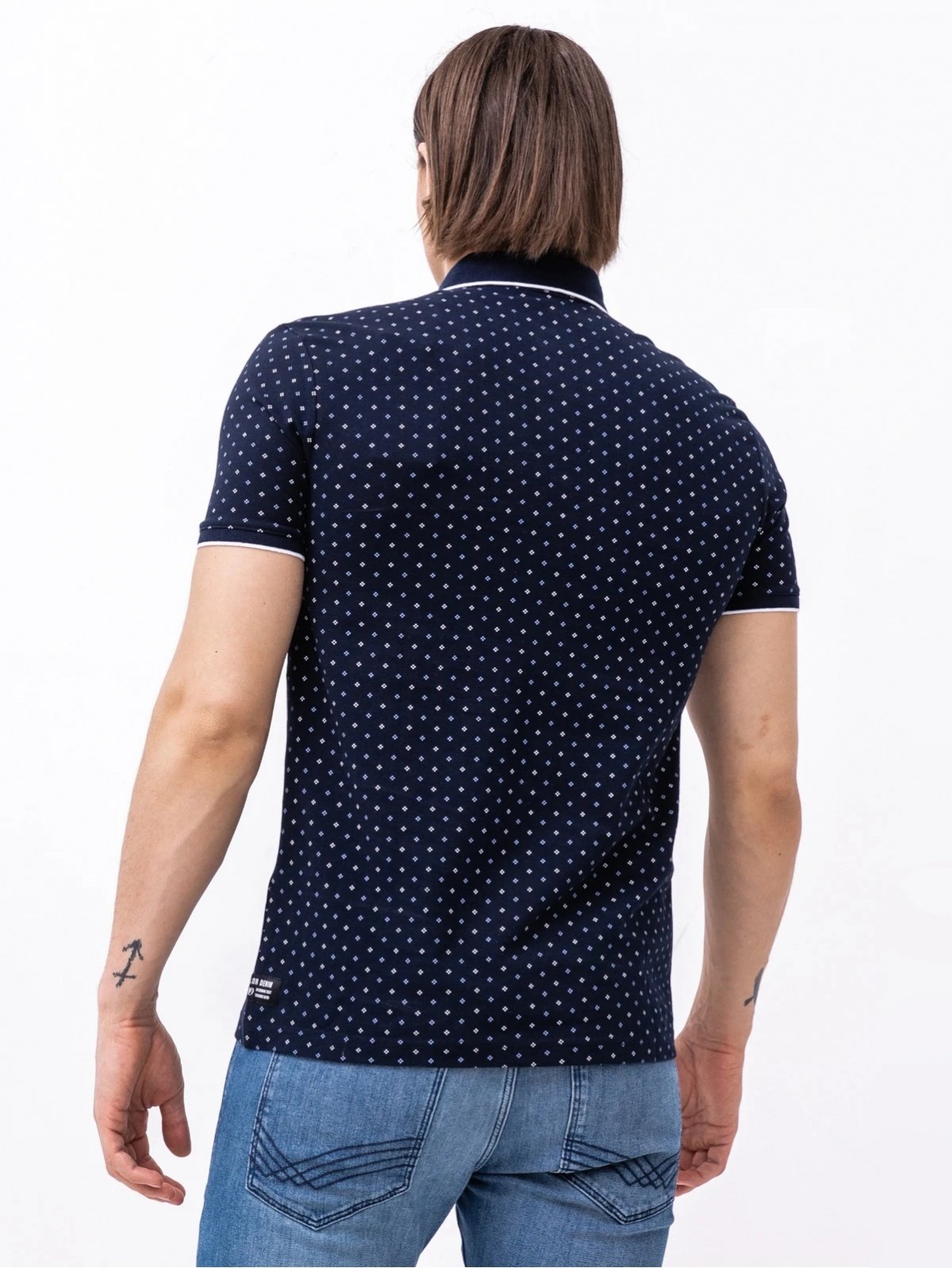 Рубашка-поло Tom Tailor Basic 1024053XX1226080 Tёмно-синий XL, фото №2