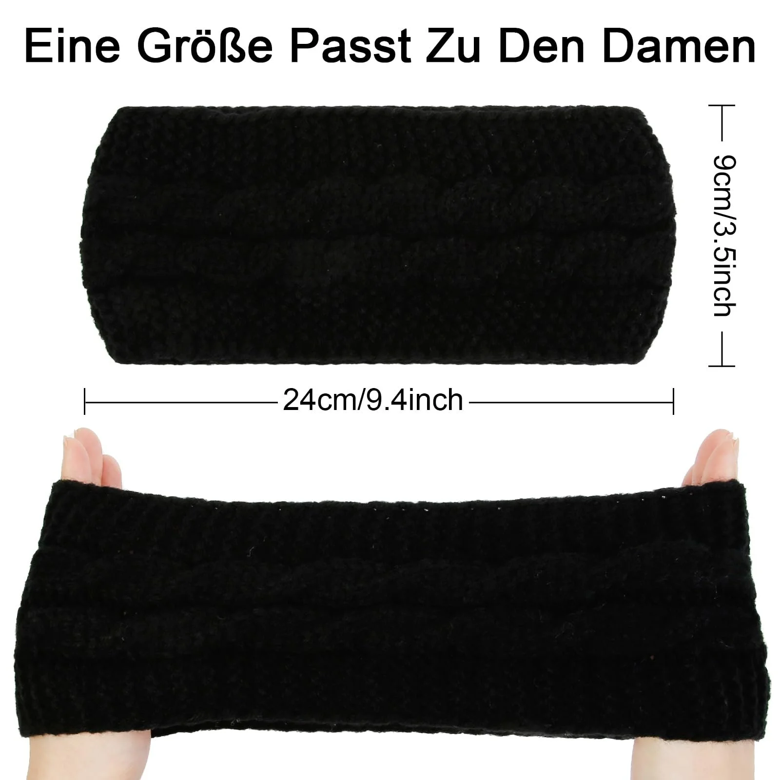 Пов'язка на голову WOVOWOVO Зимова Жіноча, фото №2