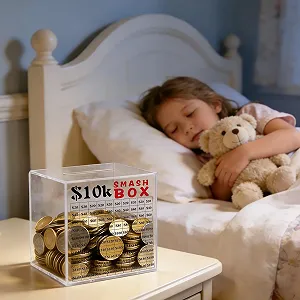 Скарбничка 10K Акрилова Прозора Нерозбірна synthetic.ua - Фото 1