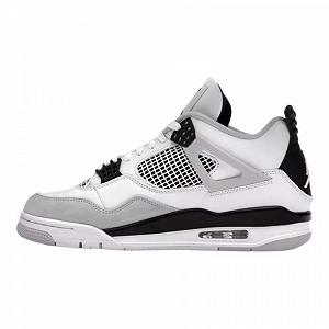 Кроссовки JORDAN 4 RETRO MILITARY BLACK Размер 44 - Фото 1