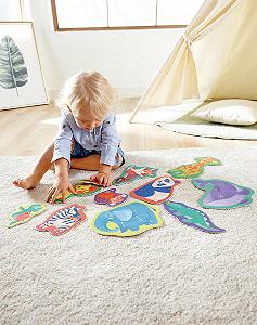 Набір пазлів Jungle Friends 10 екзотичних тварин ціна на synthetic.ua - Фото 1 Набір пазлів Jungle Friends 10 екзотичних тварин synthetic.ua - Фото 1