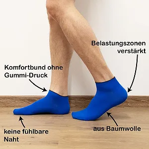 Носки для кроссовок Хлопок Разноцветные synthetic.ua - Фото 1