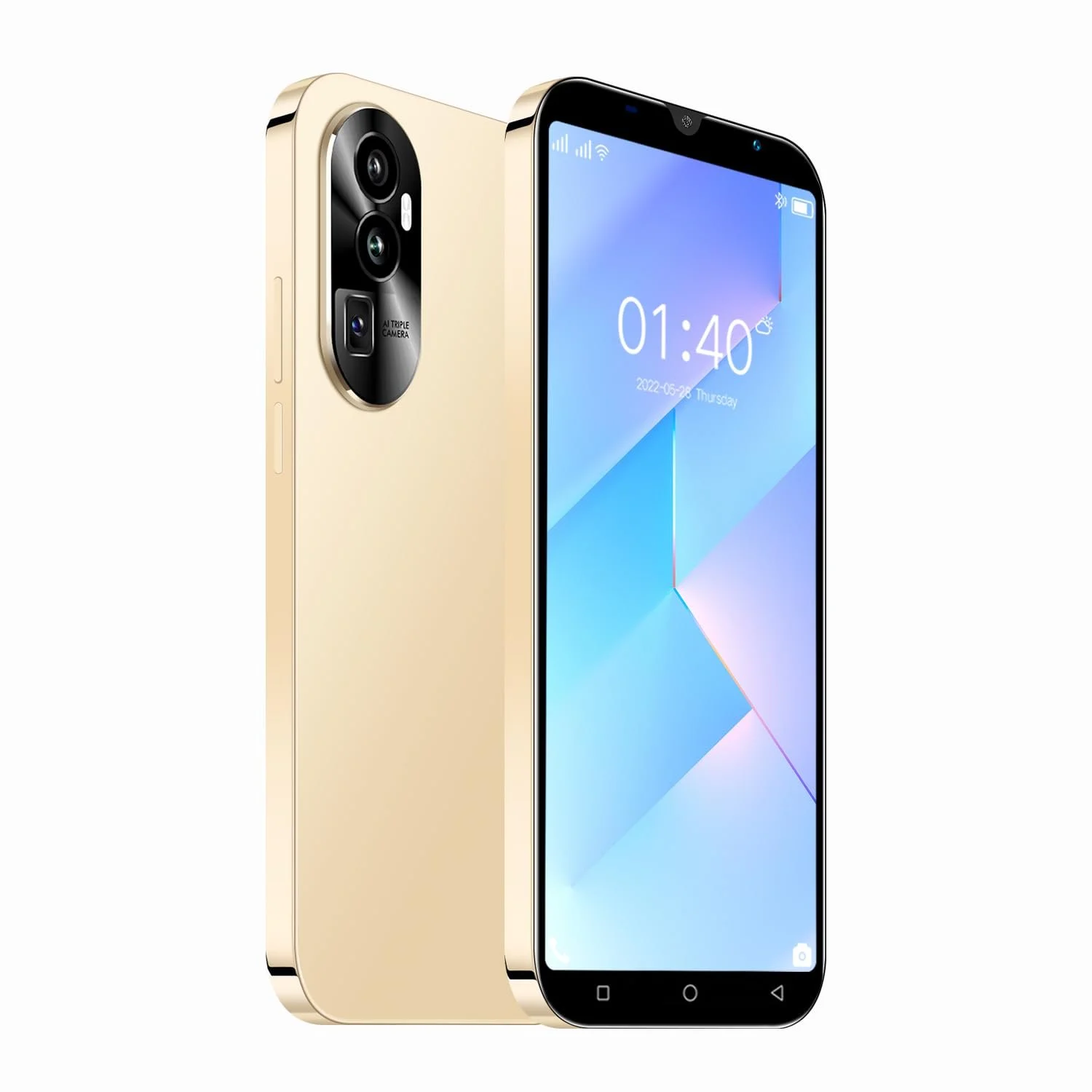 Смартфон Rino 10 5.0" Dual SIM Quad Core 1GB+16GB Android 9.0 3G Gold, фото №1
