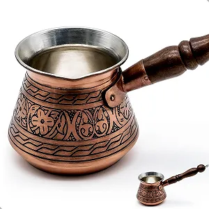 Турка Мідна Ручної Роботи Mocha Series 450 мл - Фото 1