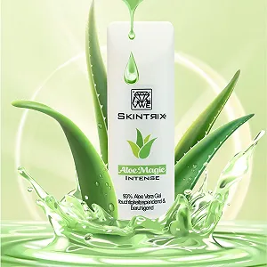 Гель для шкіри Skintrix Aloe Magic Intense з високим вмістом чистого алое вера 93% , 50 мл - Фото 1
