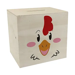 Скарбничка Курка Дерев'яна - Фото 1