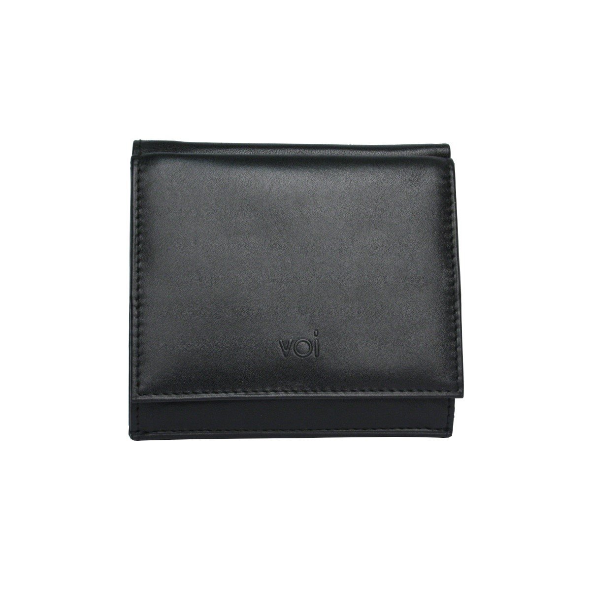 Кошелек Voi Big Wallet 70024 Женский кошелек из 100% мягкой кожи Кошелек для монет wienerschachtel Сумка для денег Черный, фото №1