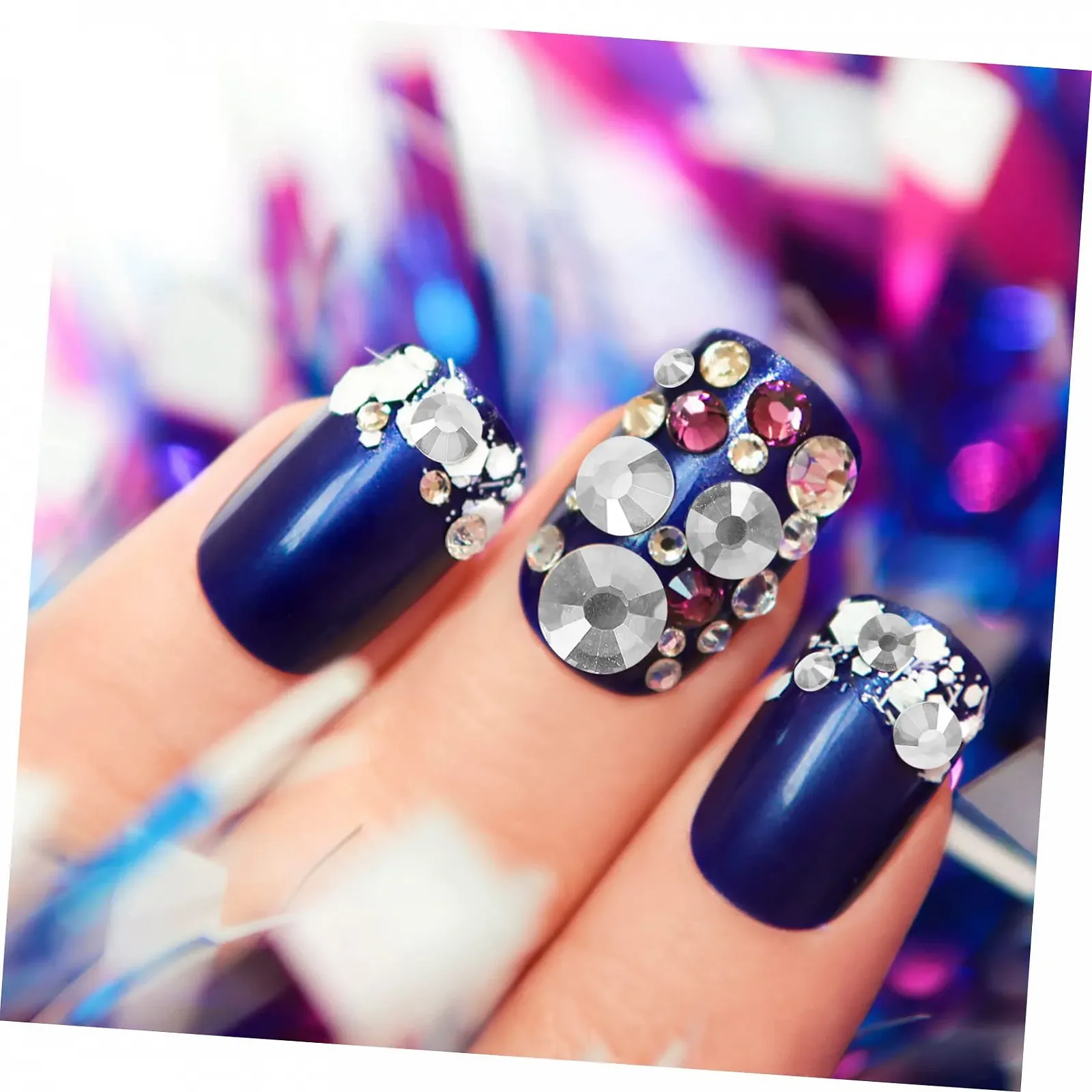 Стразы Самоклеящиеся 1440 штук, фото №4