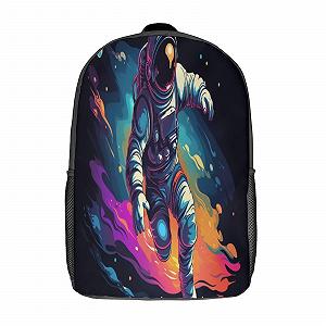 Рюкзак SPACEMAN Школьный рюкзак для девочек и мальчиков-подростков Подходит для ноутбука Подростковый школьный рюкзак Винтажный повседневный рюкзак для путешествий, работы, кемпинга 17 дюймов, Стиль. - Фото 1