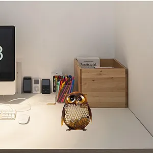 Скарбничка Сова Металева synthetic.ua - Фото 1