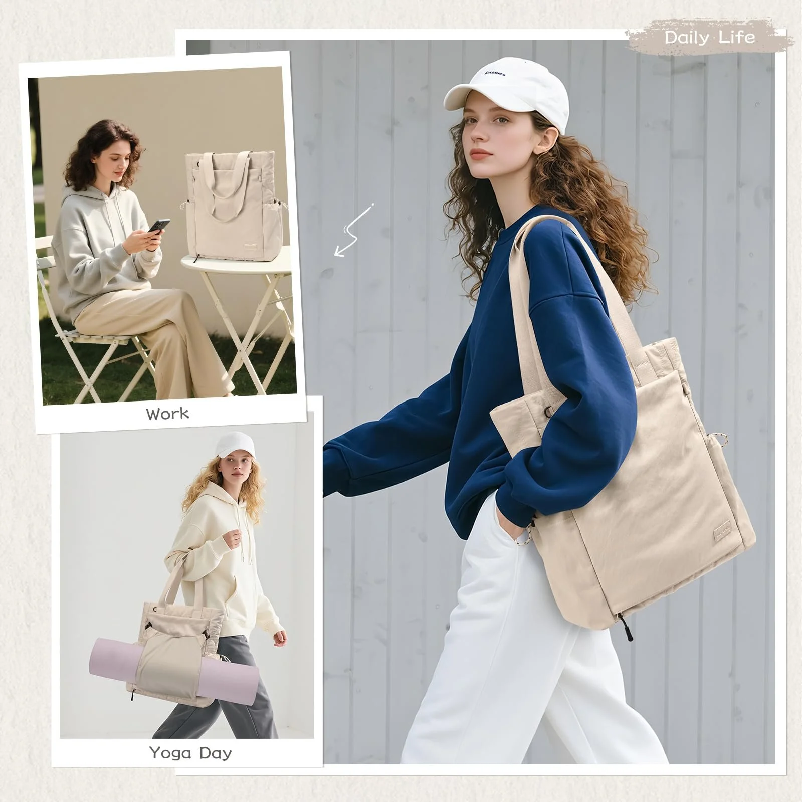 Рюкзак-трансформер GOLF SUPAGS Convertible Yoga Bag стьобаний, фото №9 Рюкзак-трансформер GOLF SUPAGS Convertible Yoga Bag стьобаний, фото №9
