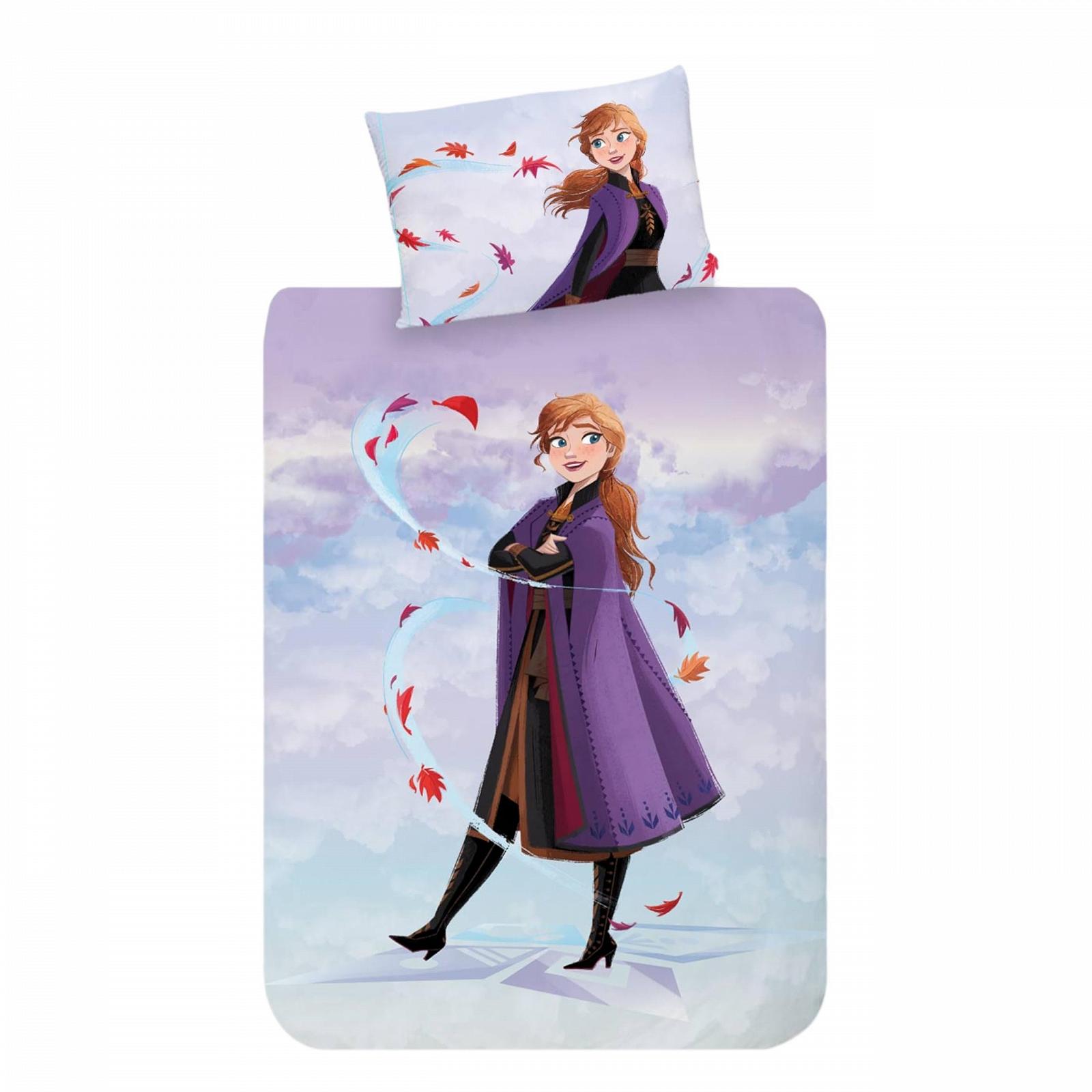 Постільна білизна Дитяча MTOnlinehandel Anna & Elsa 100 x 135 см, 1 наволочка 40 x 60 см + 1 підковдра 100 x 135 см (Крижане серце), фото №4