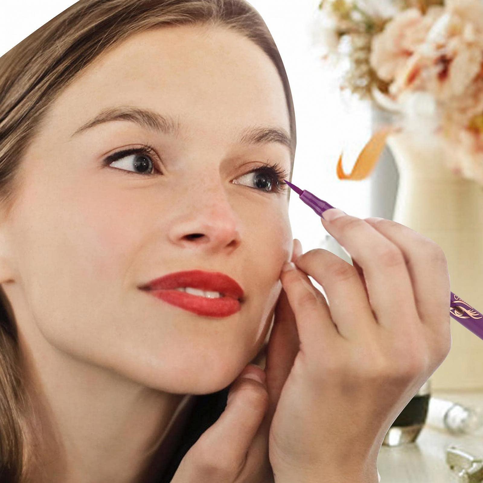 Підводка для очей Shenrongtong рідка водостійка чорна, фото №3 Підводка для очей Shenrongtong рідка водостійка чорна, фото №3