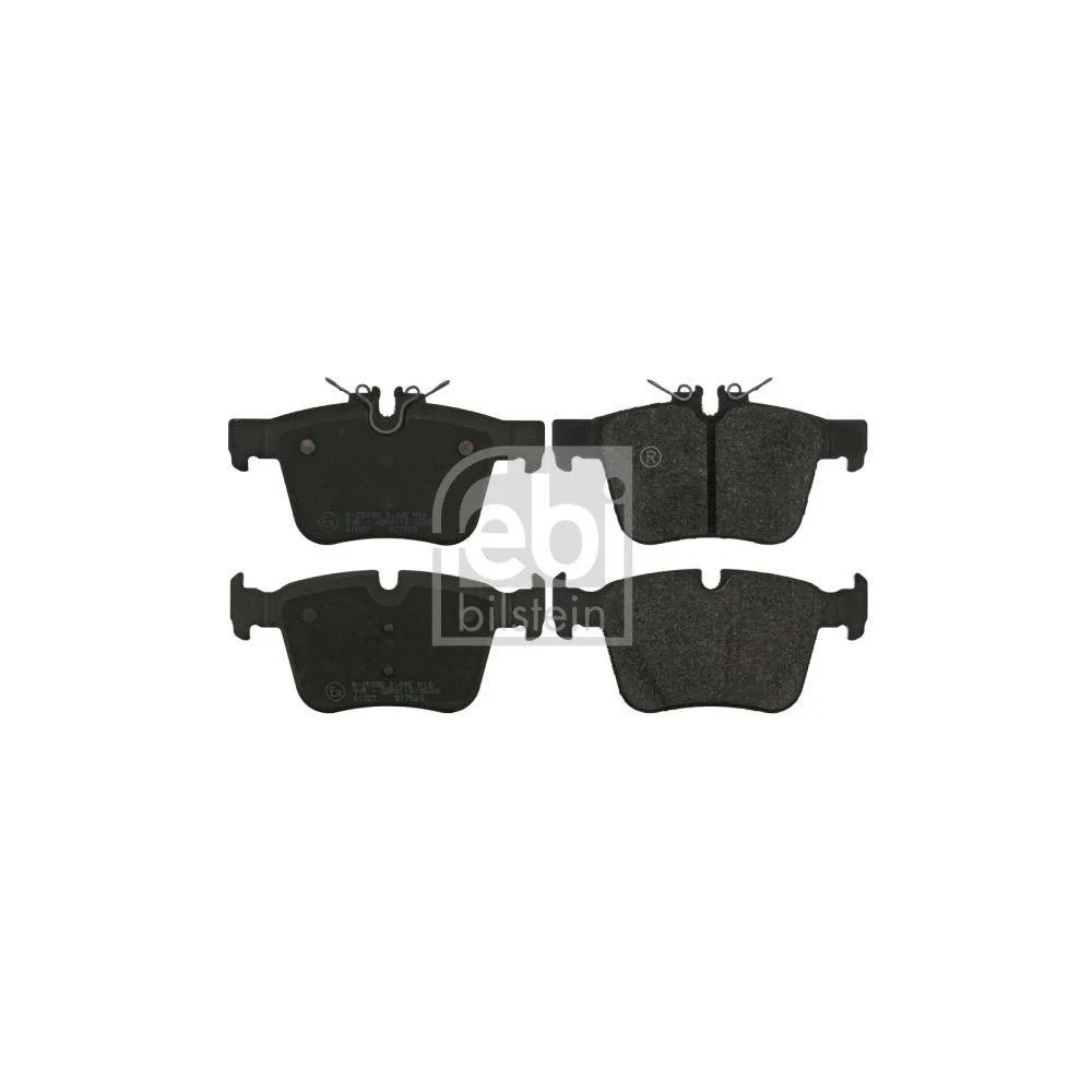 Комплект гальмівних колодок, дискові гальма FEBI BILSTEIN 16989 для MERCEDES-BENZ, фото №2