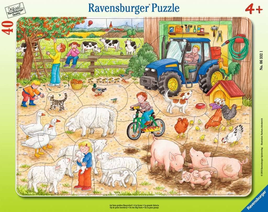 Пазлы Ravensburger 30-48 деталей в ассортименте, фото №1 Пазлы Ravensburger 30-48 деталей в ассортименте, фото №1