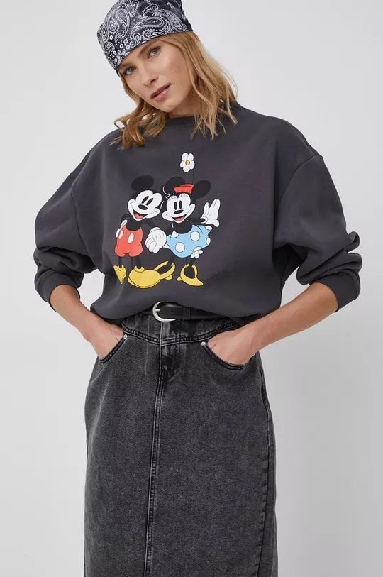 Джемпер ONLDISNEY LIFE L/S CLASSIC BOX SWT 15246109-Phantom-Print:MINNIE ONLY S, фото №1