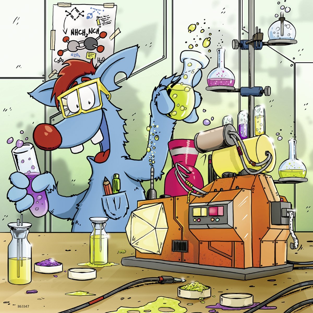 Пазл Ravensburger 08045 Woozle Goozle Cover Laboratory and Underwater, фото №2