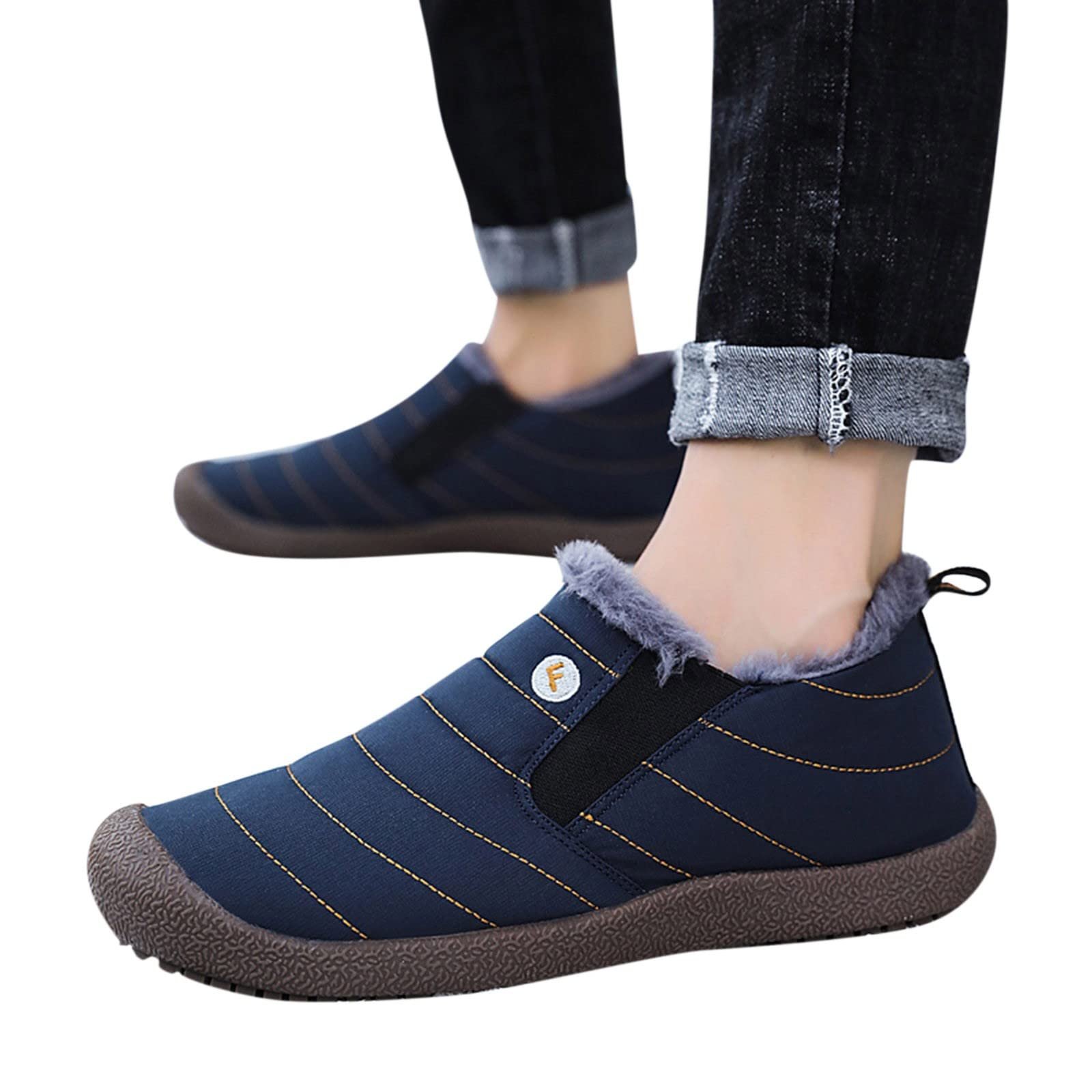 Ботинки Barefoot Waterproof зимние высокие 23c Синий, 44 EU, фото №2
