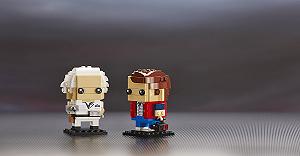 Конструктор LEGO BrickHeadz Marty McFly and Doc Brown Back to the Future synthetic.ua - Фото 1