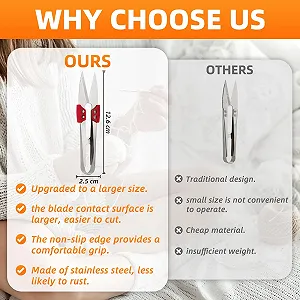 Ножиці KACNON U-подібні synthetic.ua - Фото 1