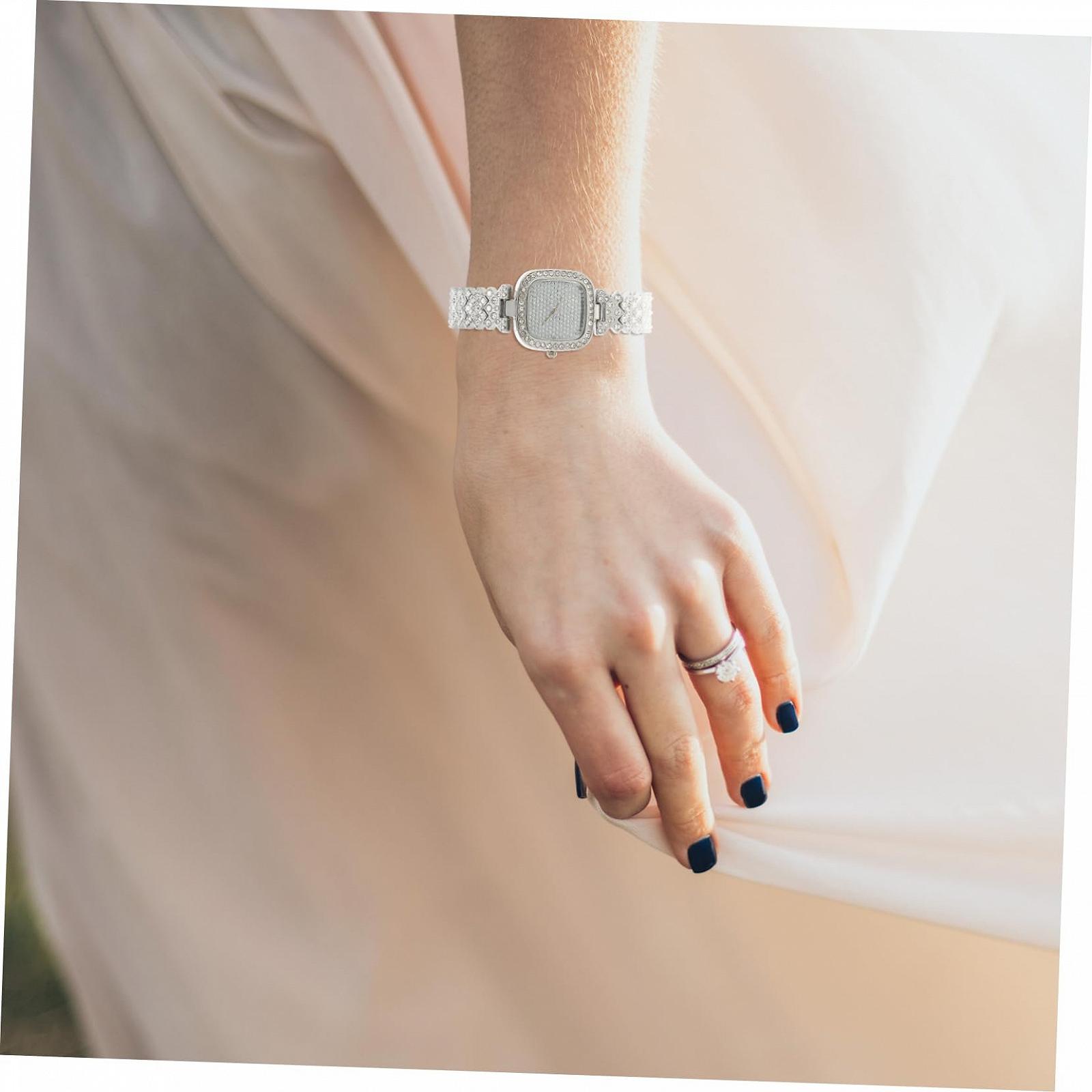 Наручные часы Женские WRITWAA С украшением из страз Модный дизайн Розовое золото, фото №5 Наручные часы Женские WRITWAA С украшением из страз Модный дизайн Розовое золото, фото №5