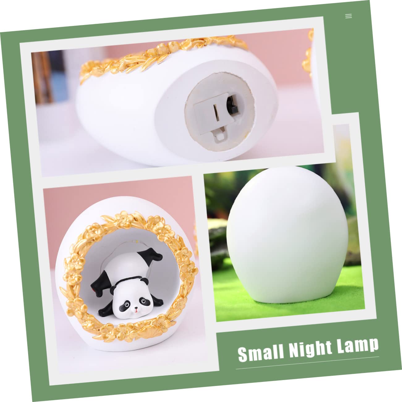 Лампа HOMSFOU Panda Nachtlicht LED Resin, фото №6 Лампа HOMSFOU Panda Nachtlicht LED Resin, фото №6