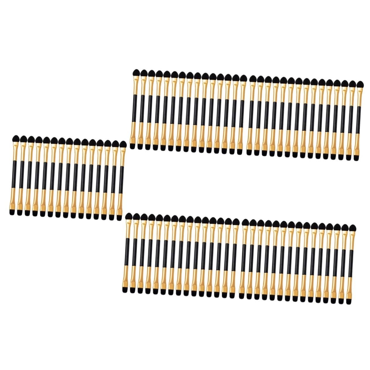 Кисть Angoily 75 Stk Lidschatten Pinsel Schaumschwamm Mini Кисти для макияжа губка для теней для глаз двусторонний Набор для макияжа, фото №1
