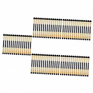 Кисть Angoily 75 Stk Lidschatten Pinsel Schaumschwamm Mini Кисти для макияжа губка для теней для глаз двусторонний Набор для макияжа - Фото 1