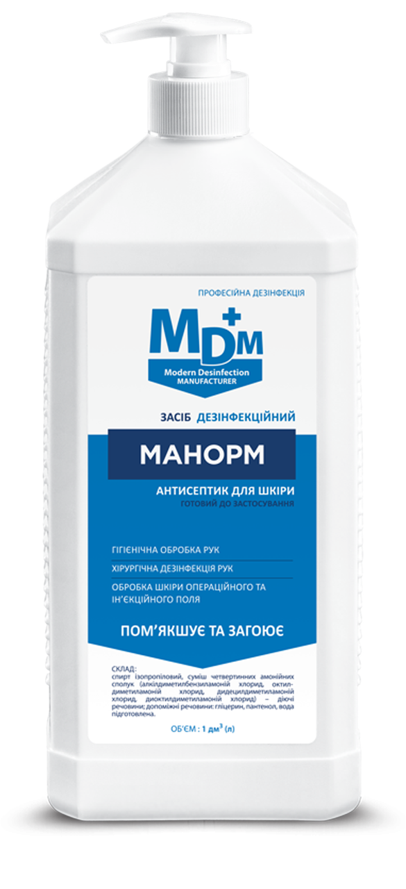Дезинфекційний інструмент Манорм з насадкою MDM 1L, фото №1