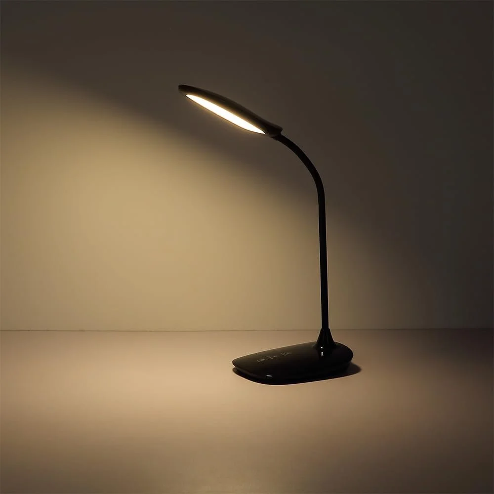 Настольная лампа GLOBO LIGHTING Гибкая Сенсорная 9 Вт 520 лм 28 x 40 см Черная, фото №6