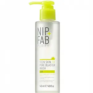 Гель для вмивання Nip + Fab Teen Skin Fix Pore Blaster Анти-акне Щоденний Догляд Вітамін Е Екстракт Васабі Міцелярний - Фото 1
