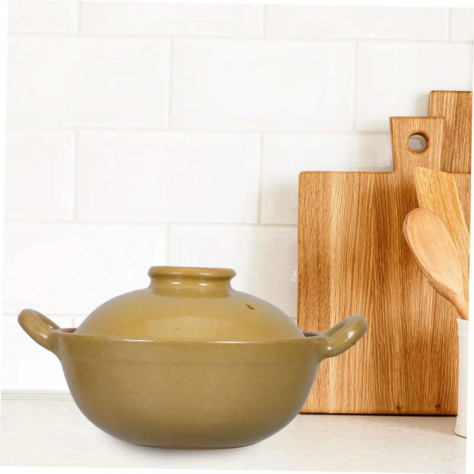 Глиняный горшок традиционный малый с ручкой термостойкий для риса и супов, фото №7 Глиняный горшок традиционный малый с ручкой термостойкий для риса и супов, фото №7