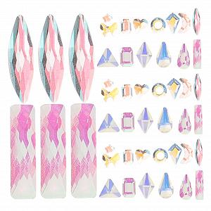 Стразы для ногтей с подвесками для маникюра, маленькие стразы для ногтей для женщин, подвески со стразами для маникюра - Фото 1