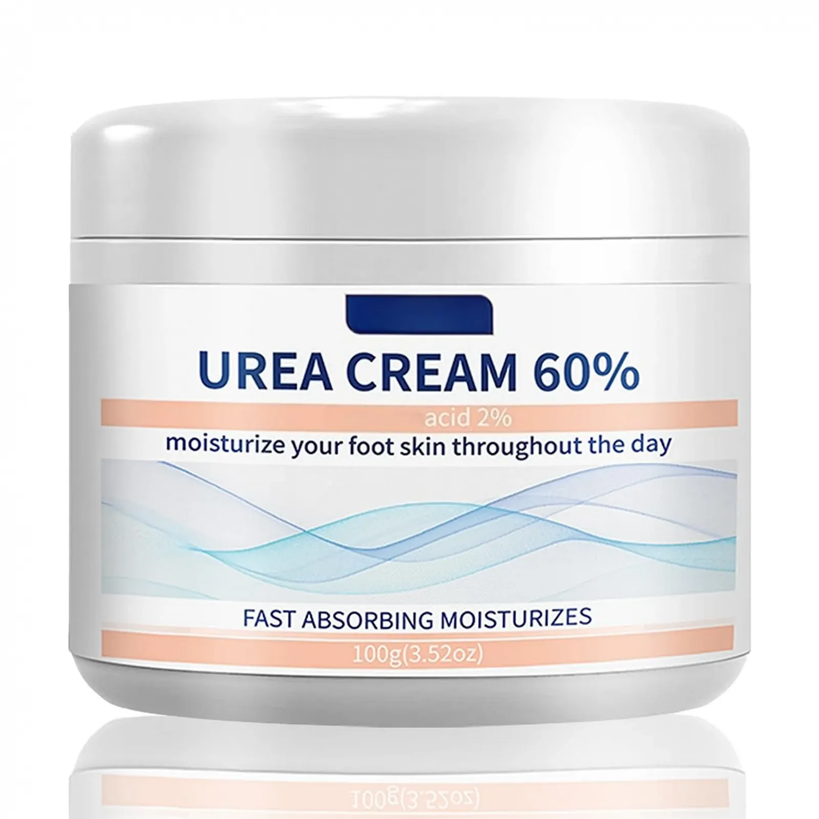 Крем для ног Urea Cream 60% мочевины и 2% кислоты против мозолей и сухости, 100 г, фото №1